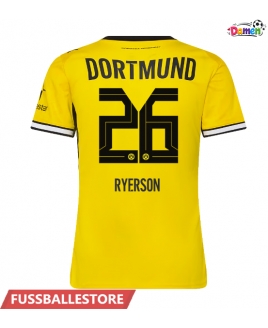 Günstige Borussia Dortmund Julian Ryerson #26 Heimtrikot Damen 2026-27 Kurzarm